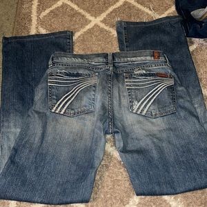 7 jeans size 28x32